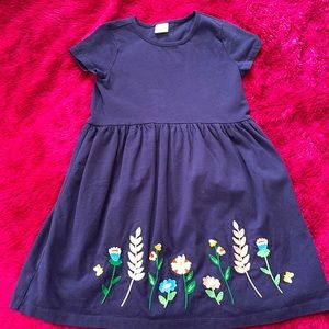 Navy blue tshirt dress